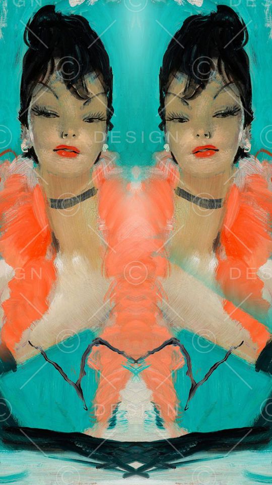 羽绒服印花华亿平台图片