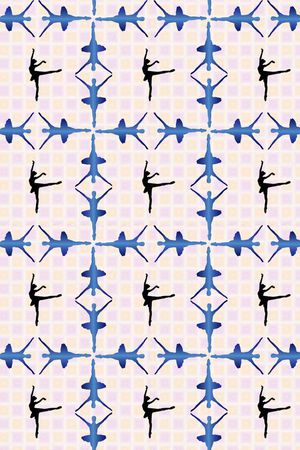 手绘水彩印花华亿平台图片