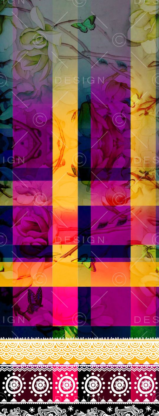 玉兰花印花华亿平台图片