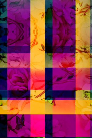 玉兰花印花华亿平台图片