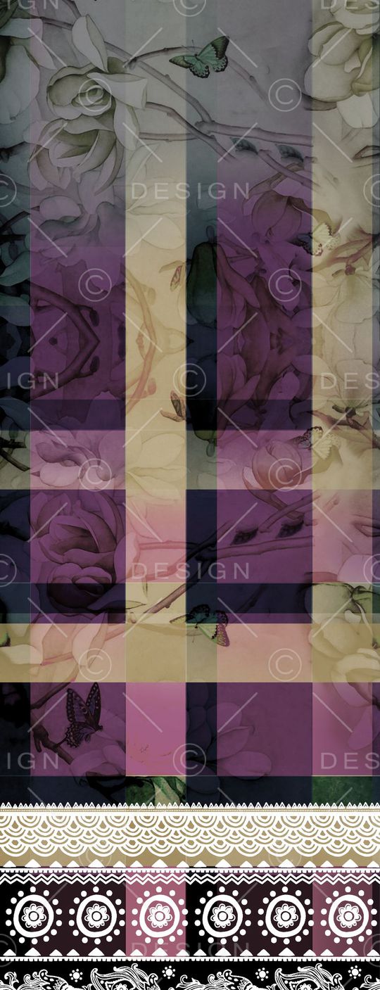 玉兰花印花华亿平台图片