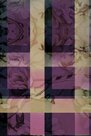 玉兰花印花华亿平台图片