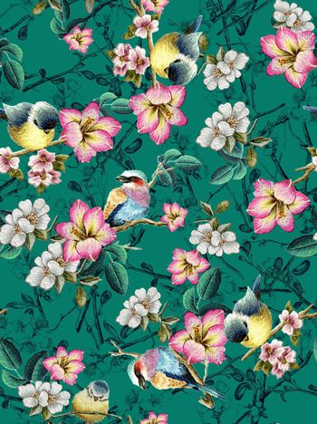 刺绣印花华亿平台图片