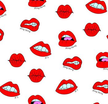 口红印花华亿平台图片