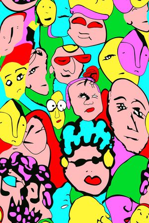 人头印花华亿平台图片