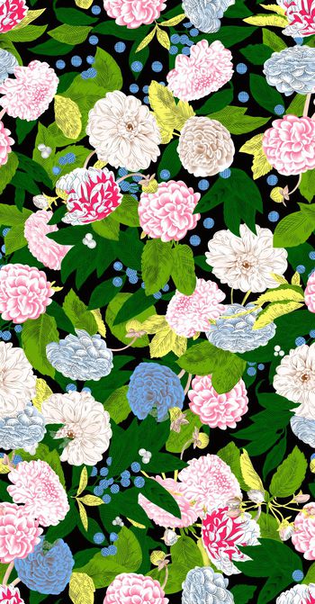 花朵印花华亿平台图片