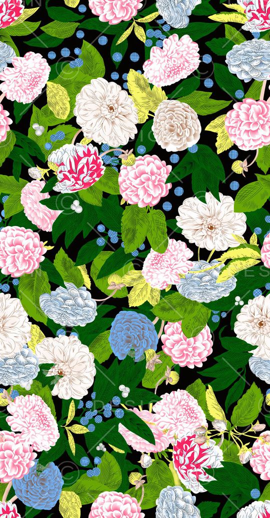 花朵印花华亿平台图片