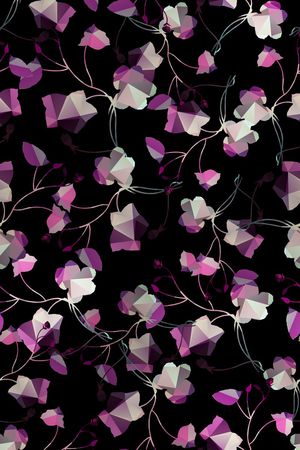 小碎花印花华亿平台图片