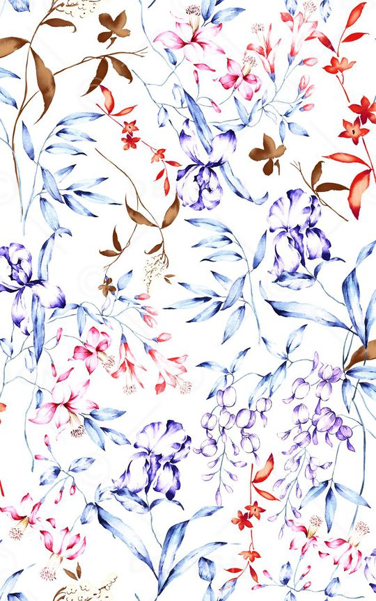 小清新印花华亿平台图片