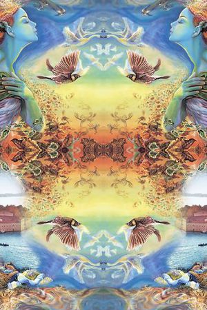 朦胧印花华亿平台图片