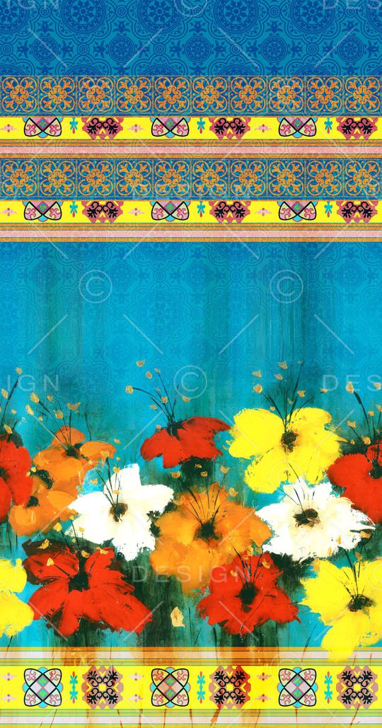 复古印花华亿平台图片