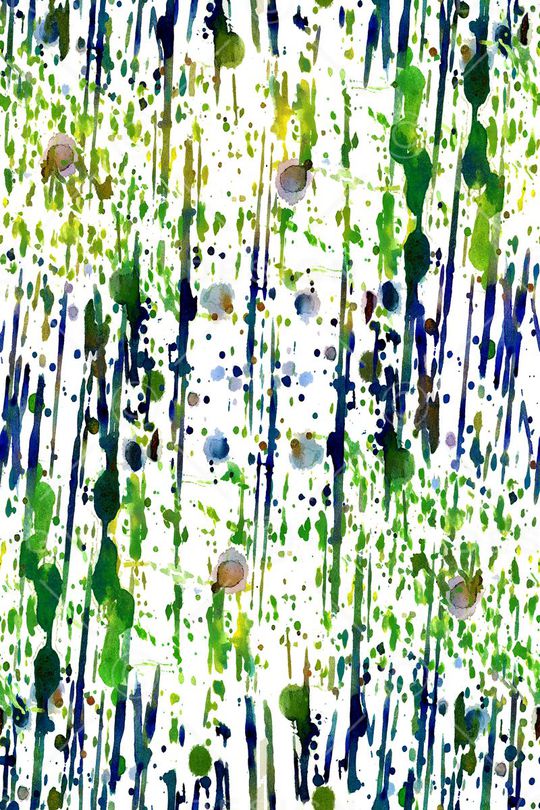 泼墨水彩印花华亿平台图片