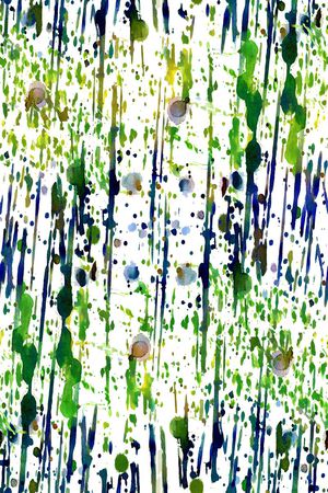 泼墨水彩印花华亿平台图片