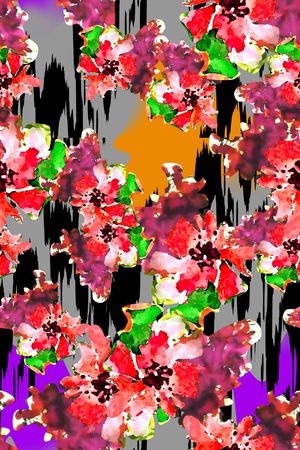 几何印花华亿平台图片