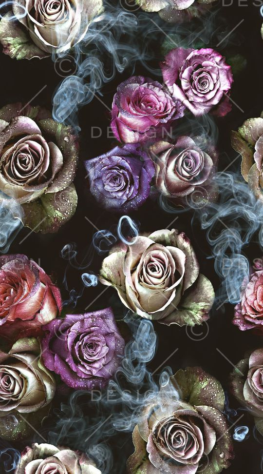 烟雾印花华亿平台图片