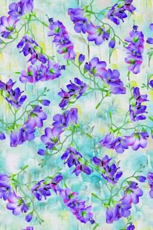 水彩印花华亿平台图片