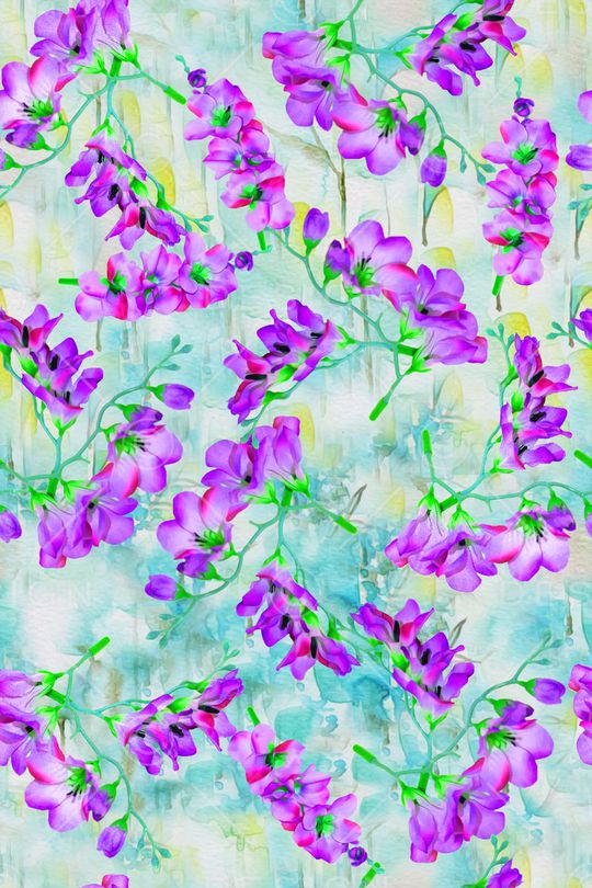 水彩印花华亿平台图片