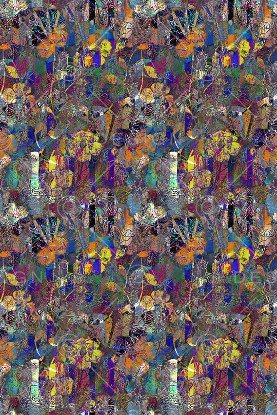 潮流时尚印花华亿平台图片