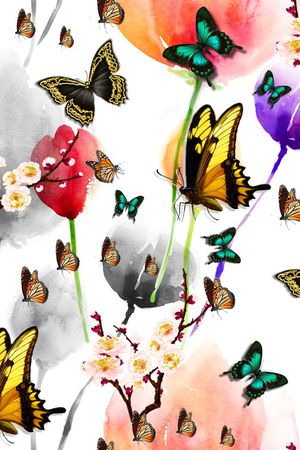 黑白印花华亿平台图片