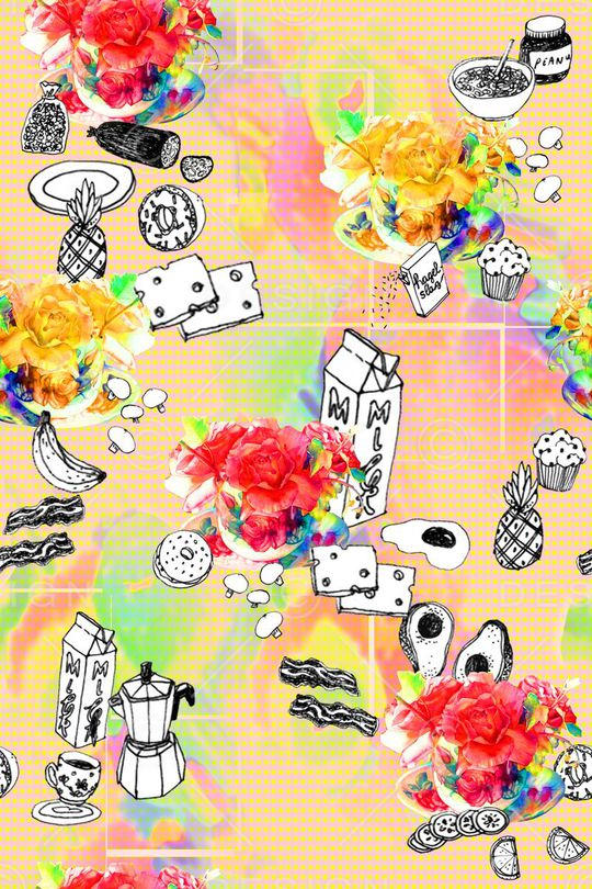 羽绒服印花华亿平台图片