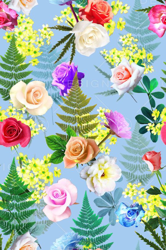 花朵印花华亿平台图片