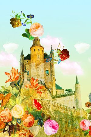 围巾华亿平台印花华亿平台图片