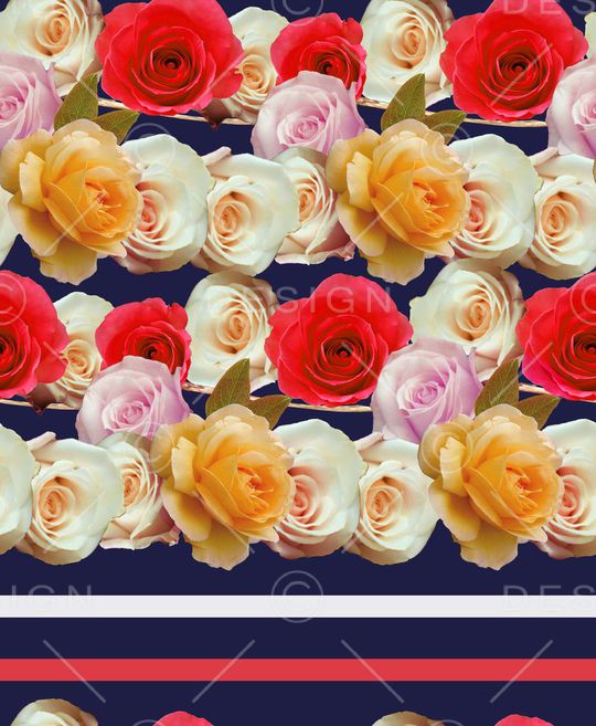 玫瑰印花华亿平台图片