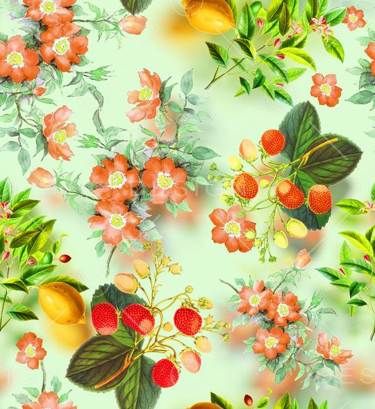 手绘印花华亿平台图片