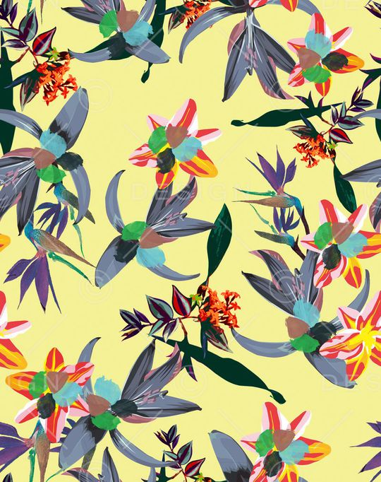 手绘印花华亿平台图片