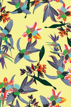 手绘印花华亿平台图片