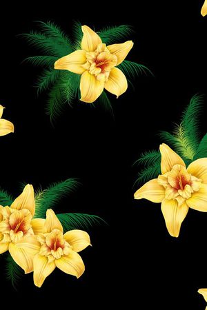 热带鱼印花华亿平台图片