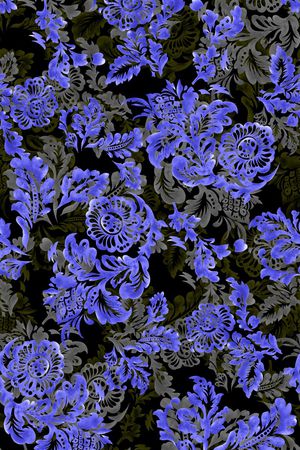 抽象印花华亿平台图片