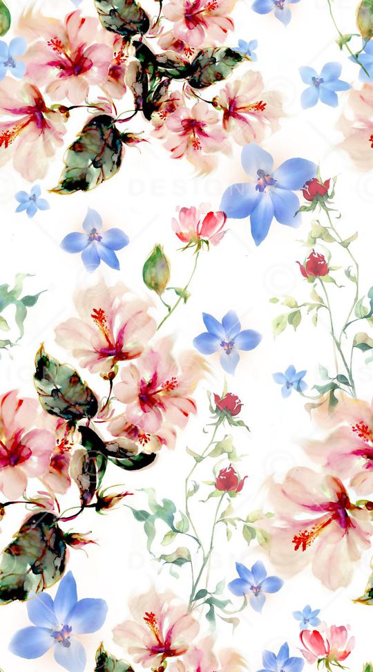 花朵印花华亿平台图片