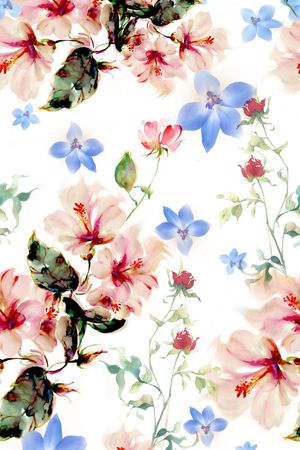 花朵印花华亿平台图片