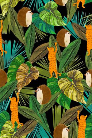 热带印花华亿平台图片