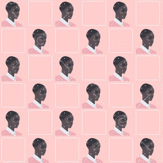 人头人像印花华亿平台图片