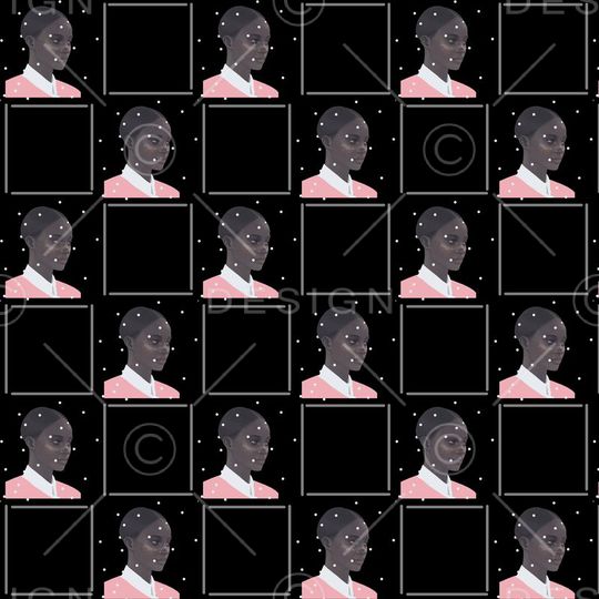 人头人像印花华亿平台图片