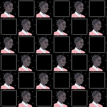 603465-人头波点方格黑