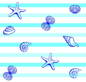 海洋生物印花华亿平台图片