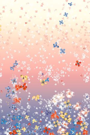 小碎花印花华亿平台图片