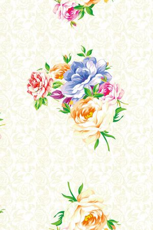 玫瑰印花华亿平台图片