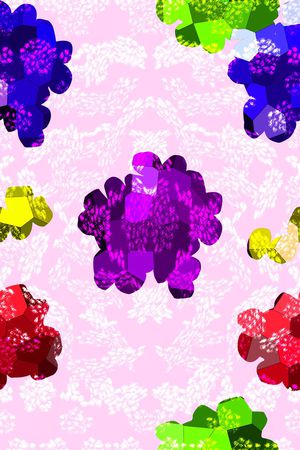 几何印花华亿平台图片