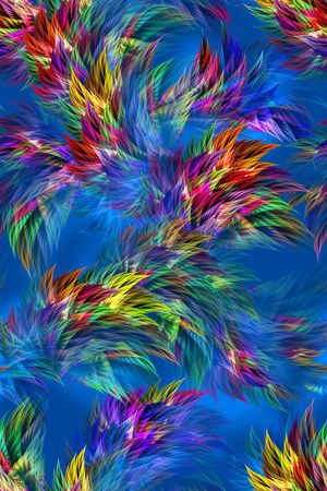 抽象印花华亿平台图片