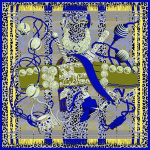 复古印花华亿平台图片