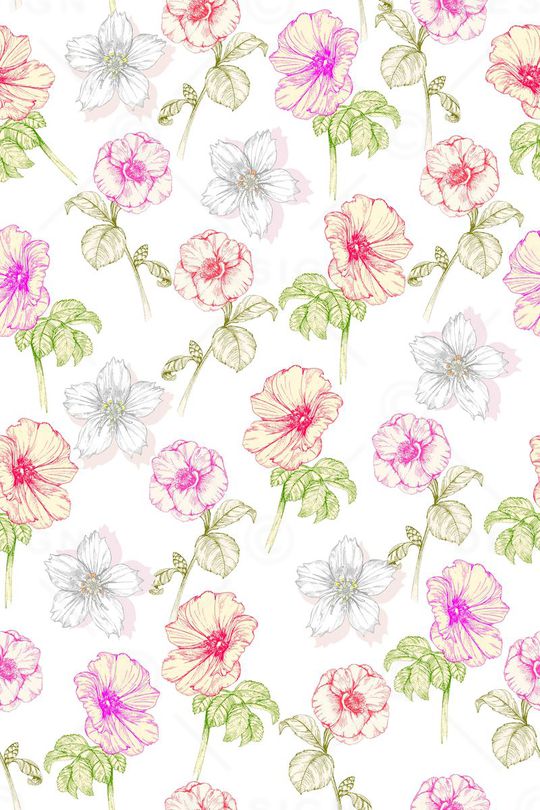 花朵印花华亿平台图片