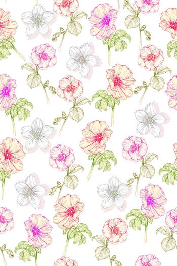 花朵印花华亿平台图片