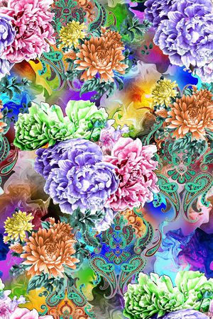 时尚印花华亿平台图片