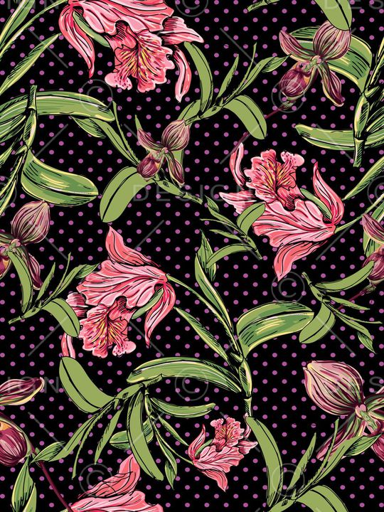 花朵印花华亿平台图片