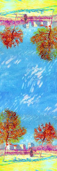 长巾印花华亿平台图片