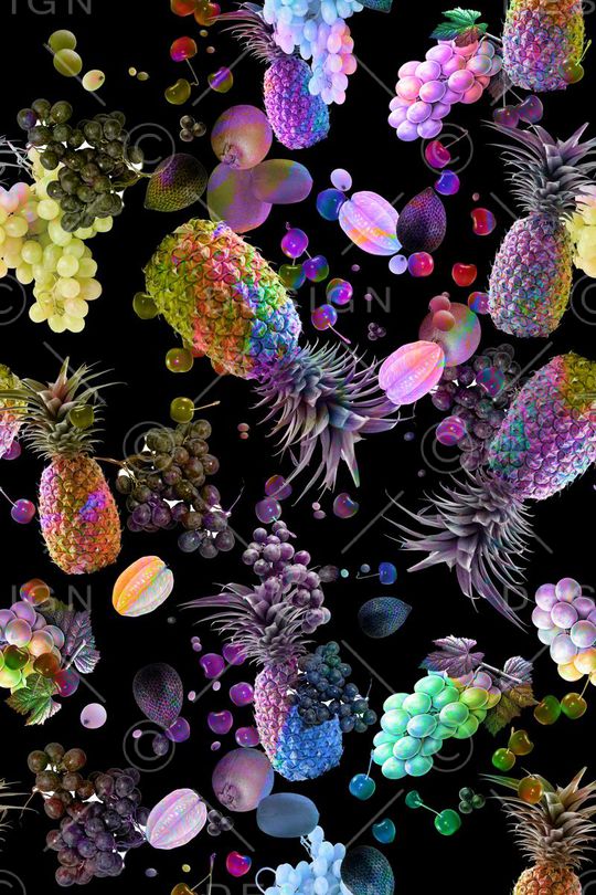 菠萝印花华亿平台图片